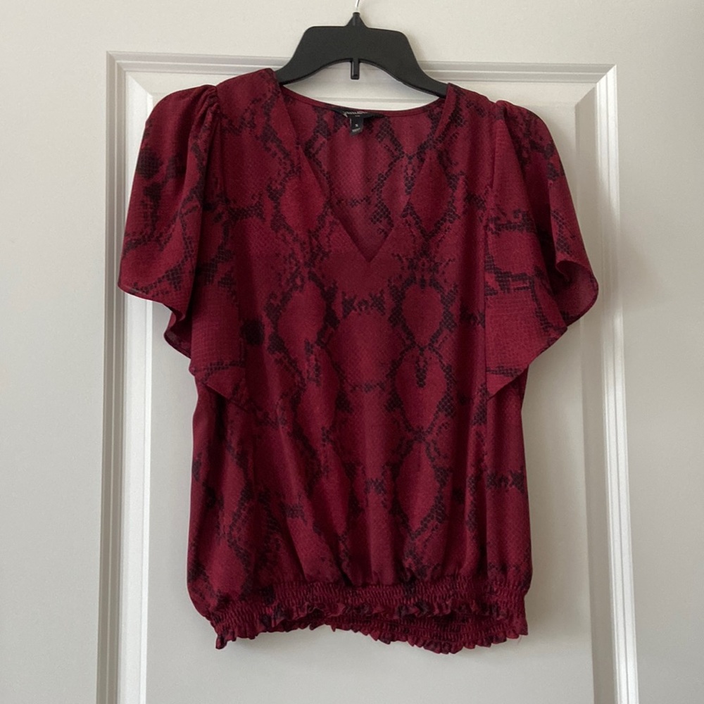 Banana Republic, short- sleeved blouse Size Small